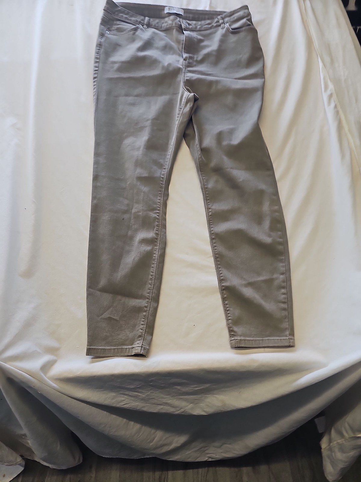 Primark Denim Co. Women's Grey Skinny Trousers Size UK 20 432