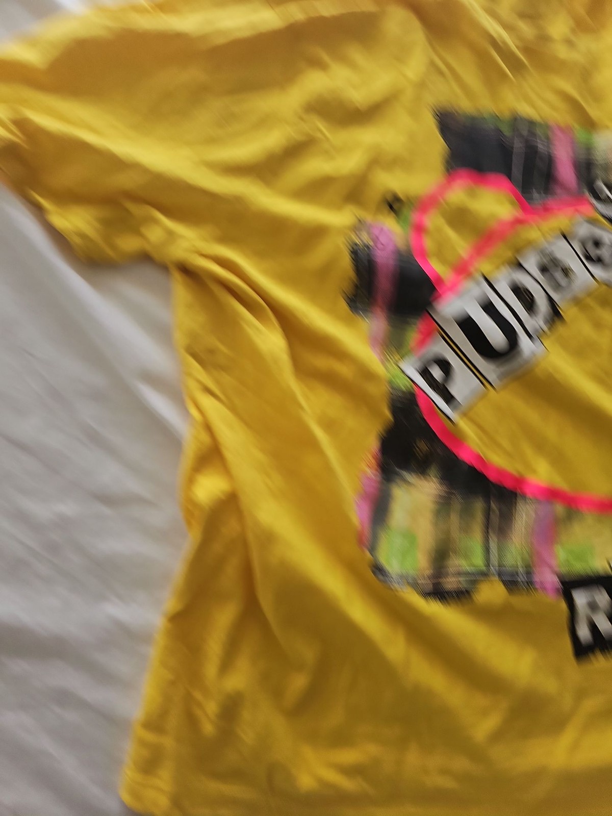 George BBC Children in Need Pudsey Rules Yellow T-Shirt 307 - Image 8