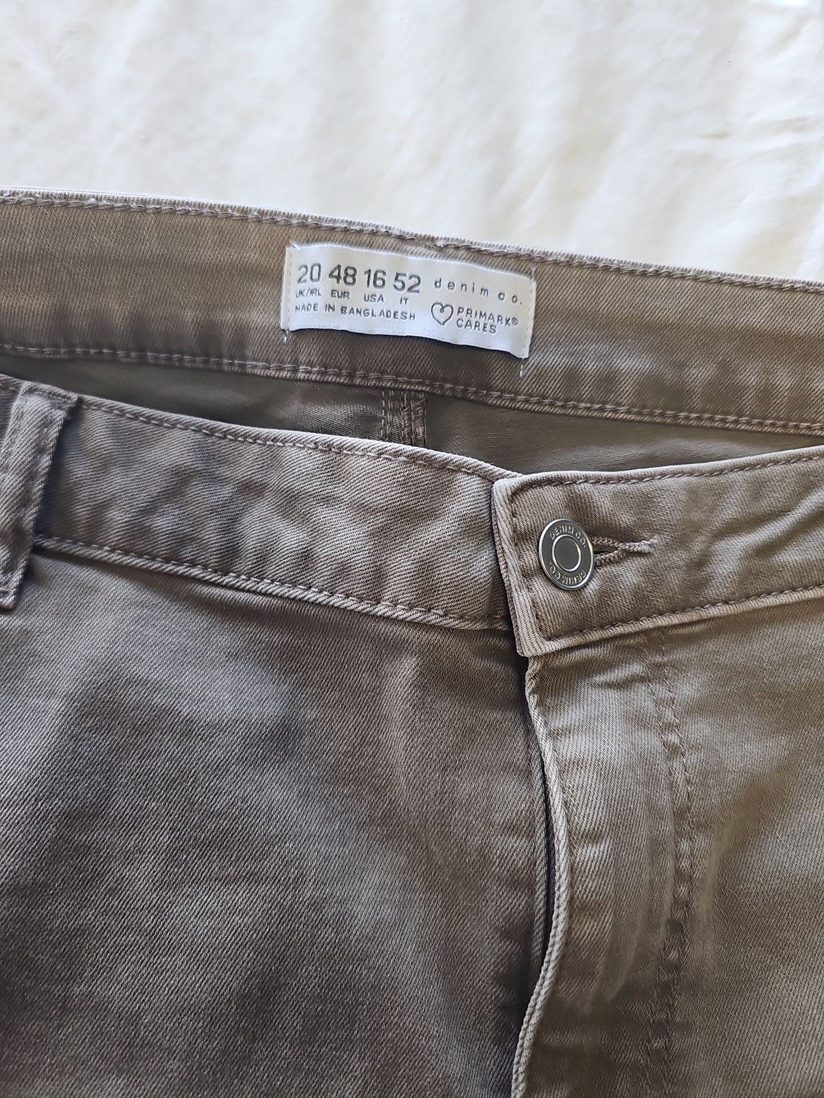 Primark Denim Co. Women’s Grey Skinny Trousers Size UK 20 432