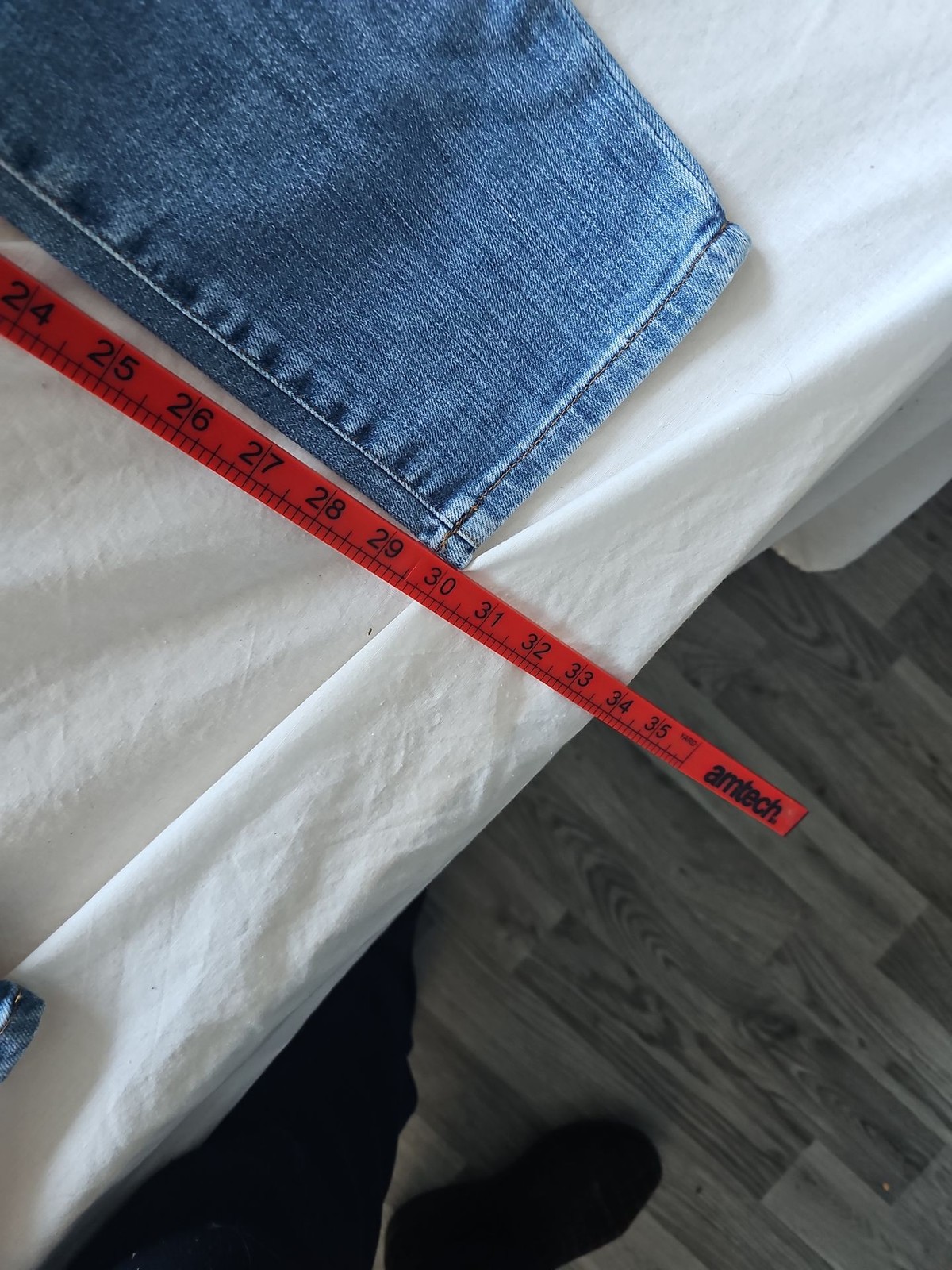 Calvin Klein Jeans Low Rise Skinny Denim in Medium Wash 301 - Image 10