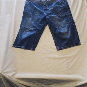 George Casual Men's Blue Denim Jogger Shorts - 36W  434