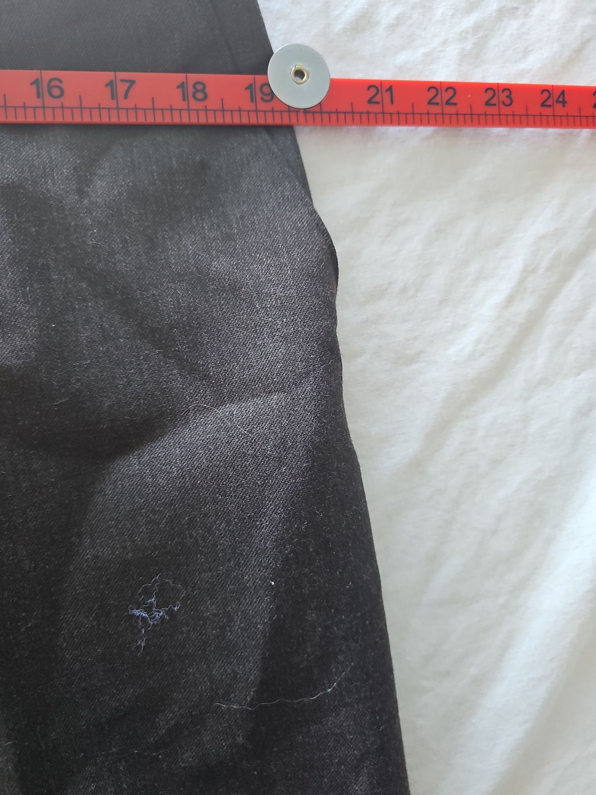 Vintage Black Formal Trousers 38L Mens Dress Pants 290 - Image 9