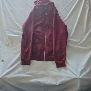Primark Burgundy Zip-Up Hoodie 291