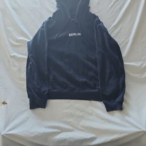 Brave Soul London 'BERLIN' Navy Blue Hoodie