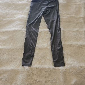 Women's Charcoal Grey High-Waisted Athletic Leggings