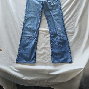 Armani Jeans Classic Blue Denim Mid-Rise Straight Leg Jeans  340