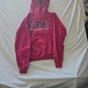 Champion Central Arizona College Hoodie Magenta Medium  285