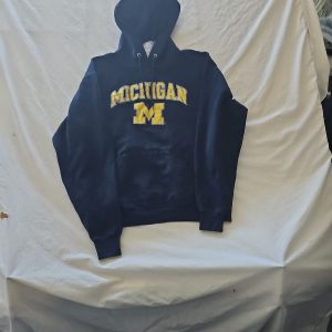 Vintage Champion Michigan Wolverines Navy Hoodie size us m  275