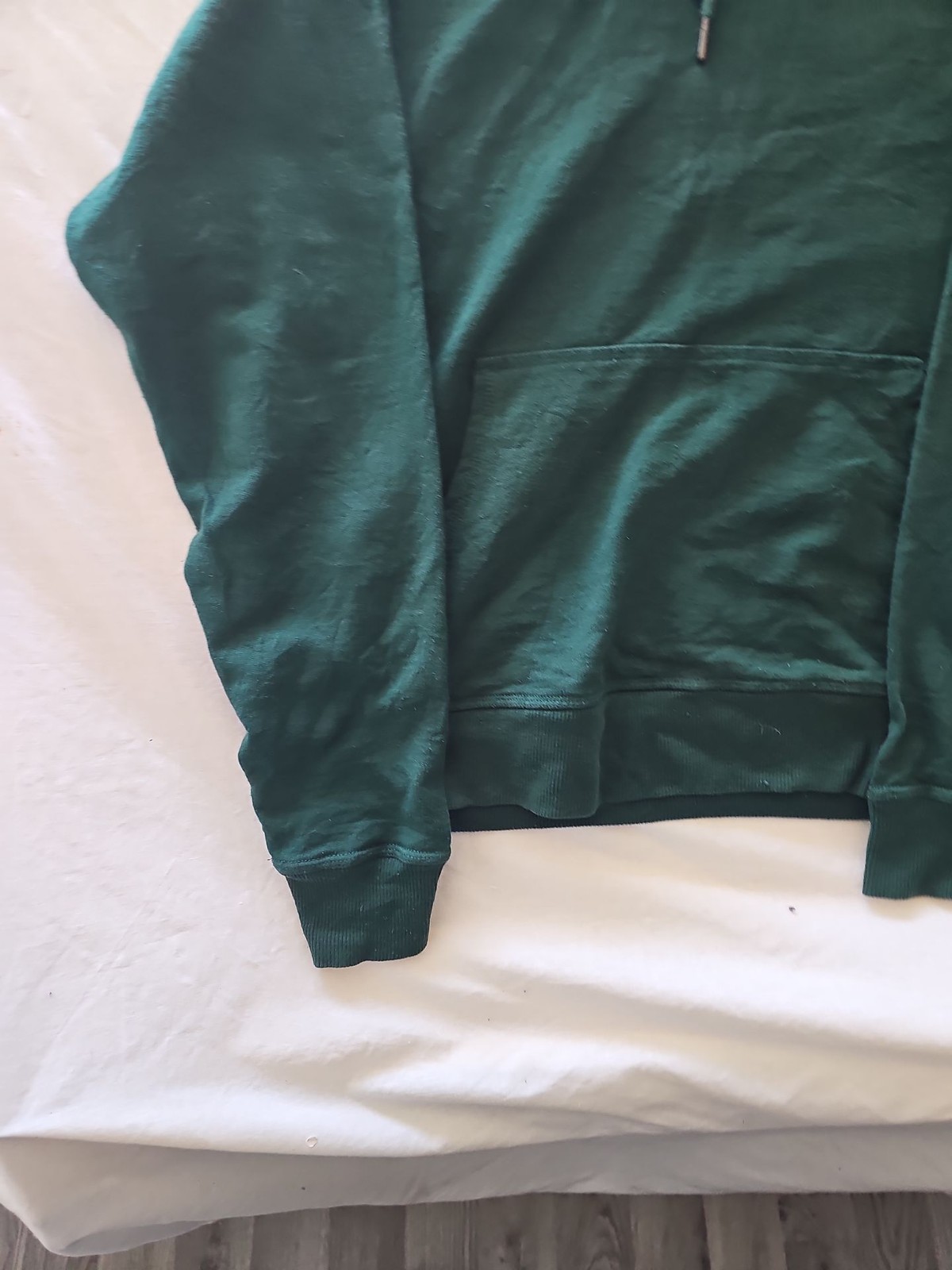 Vintage-Style Champion Authentic Athleticwear Forest Green Hoodie size us m 276 - Image 9