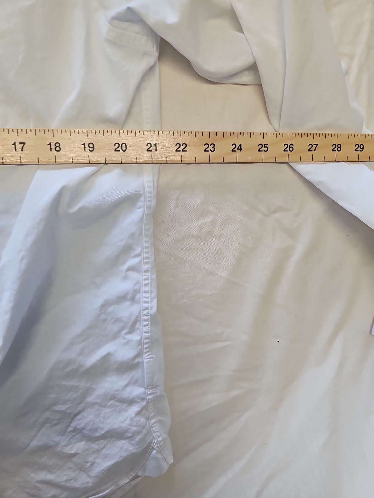 Charles Tyrwhitt Classic Fit White Dress Shirt with French Cuffs S16.5 A444 - Image 6