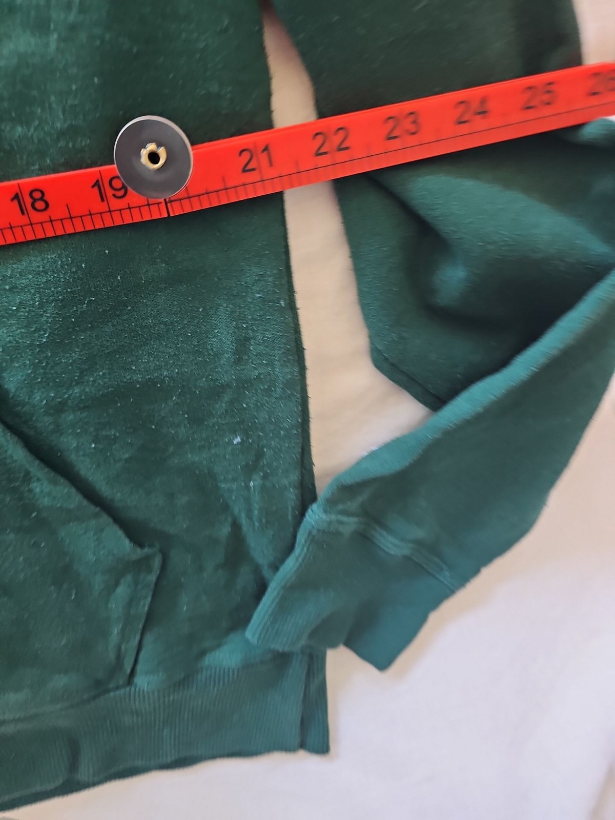 Vintage-Style Champion Authentic Athleticwear Forest Green Hoodie size us m 276 - Image 11