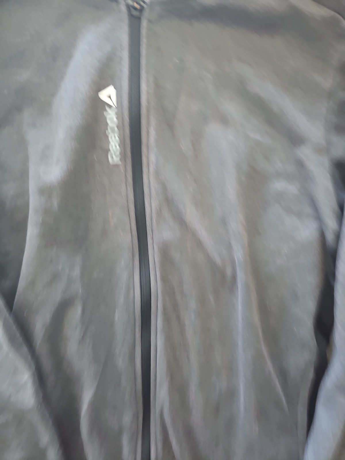 Reebok Men's Full-Zip Performance Hoodie Charcoal Grey Size L 277 - Image 8