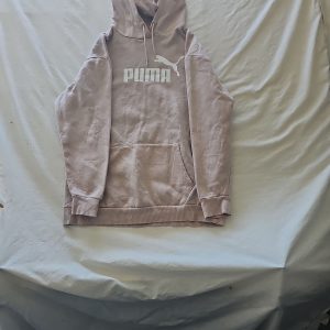 PUMA Women's Essentials Logo Hoodie in Mauve Pink u.s small  278