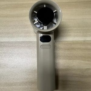 Mini Handheld Turbo Fan USB Rechargeable Digital Display Portable Cooling Fan