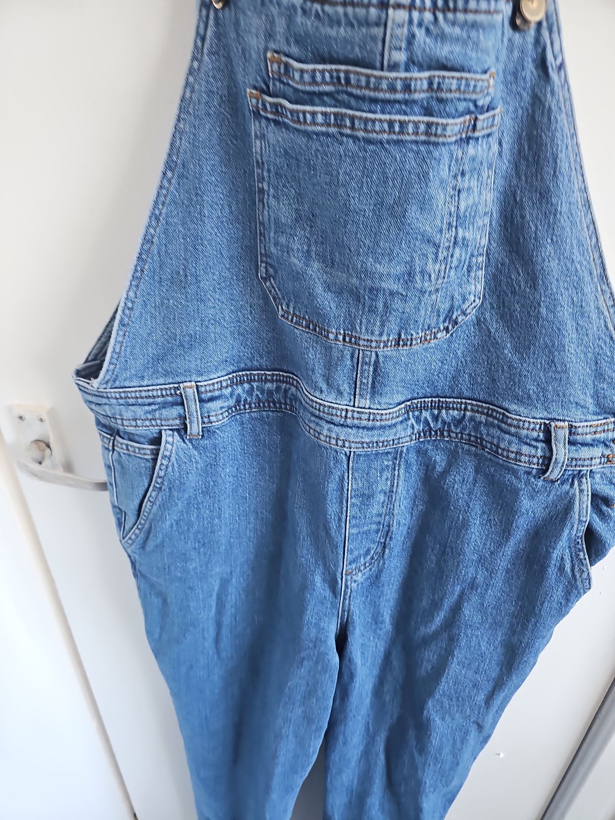 White Stuff Blue Denim Dungarees Size 16R 264 - Image 8
