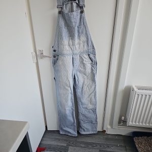Monoprix Autreton Hickory Stripe Denim Dungarees 265