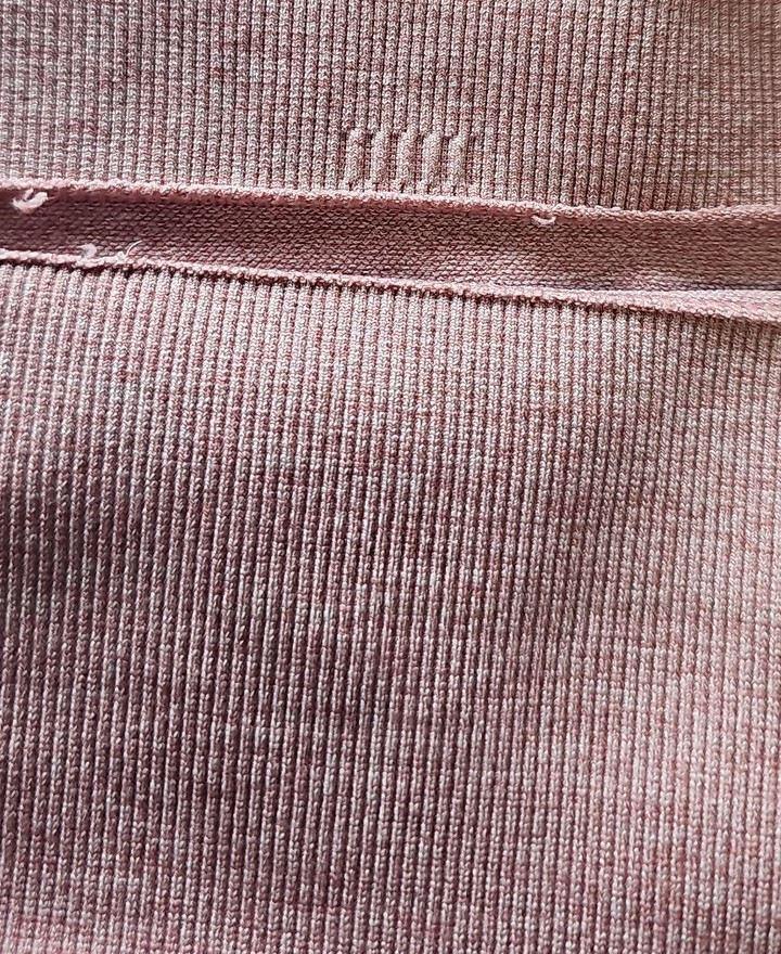USA Pro Seamless High-Waisted Marl Leggings in Dusty Pink Uk18 727 - Image 9