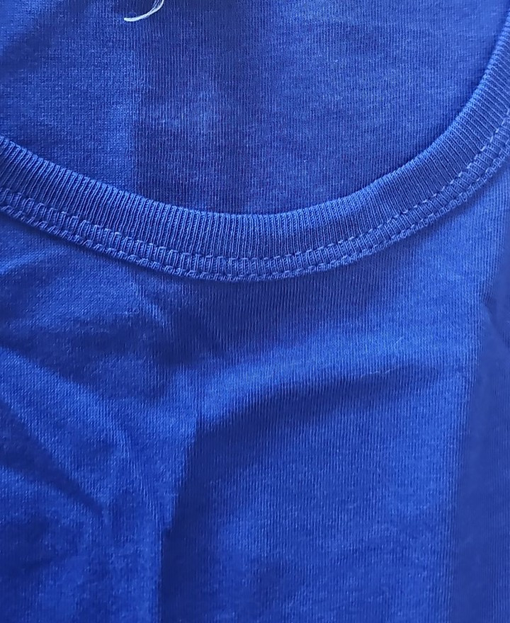 French Connection Men's Cobalt Blue Pocket T-Shirt M Q772 - Image 10