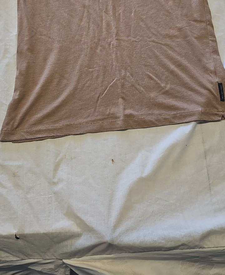 French Connection Men's Tan Pocket T-Shirt Q767 - Image 7
