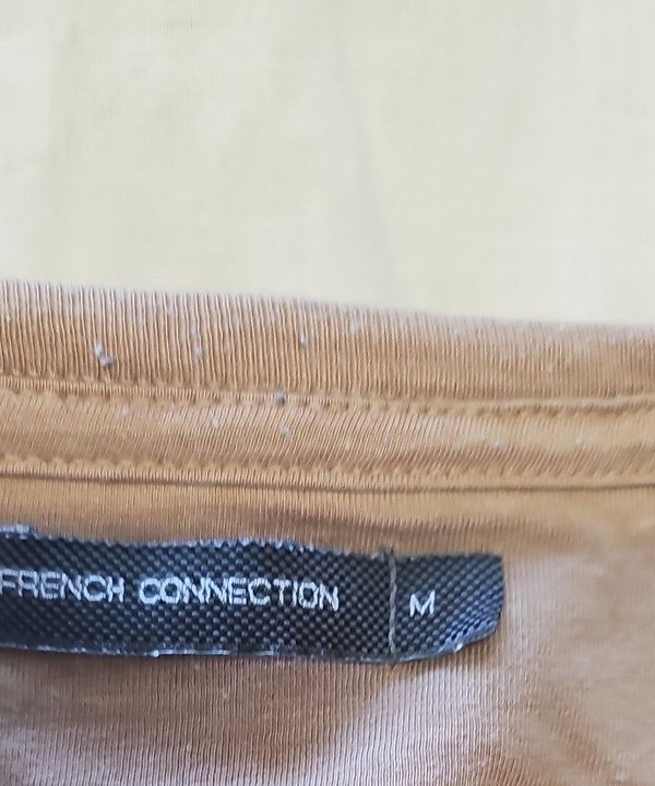 French Connection Men's Tan Pocket T-Shirt Q767 - Image 8