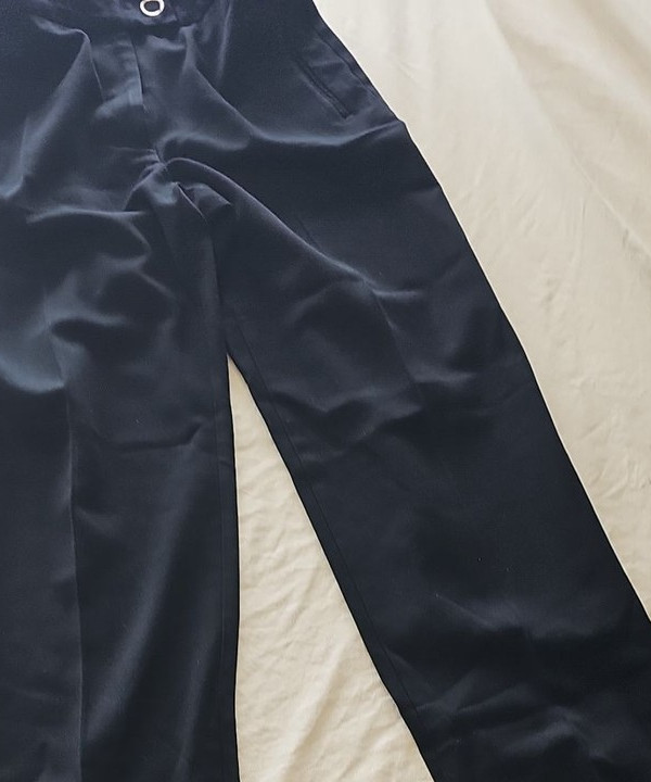 M&S Collection Women's Black Straight Leg Trousers Uk8 R801 - Image 7