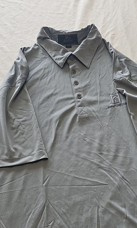 Doha Golf Club Collection Mens XXL Performance Polo Shirt in Slate Blue S813 - Image 12