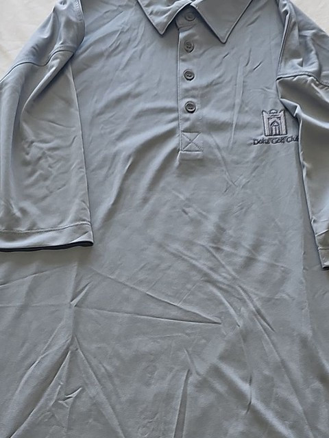 Doha Golf Club Collection Mens XXL Performance Polo Shirt in Slate Blue S813 - Image 7