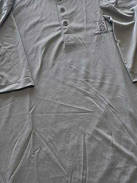 Doha Golf Club Collection Mens XXL Performance Polo Shirt in Slate Blue S813 - Image 11
