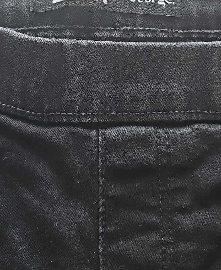 George 'Erin' Women's High-Rise Black Jeggings S816 - Image 8