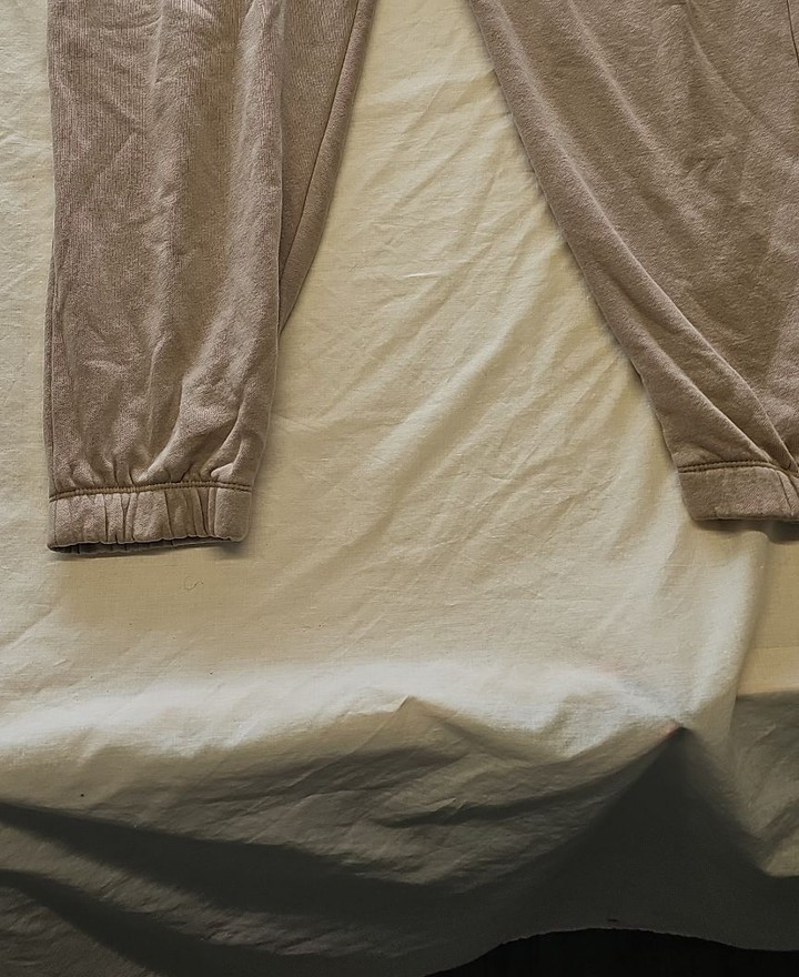F&F Active Men's Tan Fleece-Lined Joggers - Size L T823 - Image 6