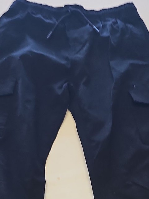 Primark Denim Co. Kids Black Cargo Jogger Trousers 13-14 YRS V852 - Image 7