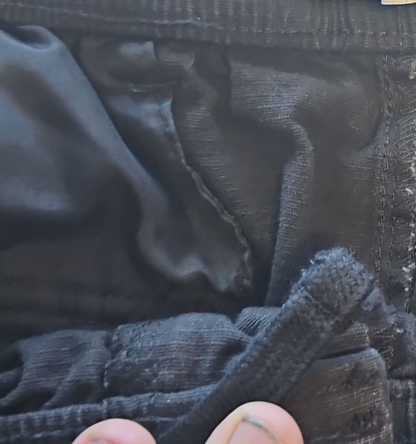 Denim Co. Mens Black Baggy Fit Multi-Pocket Cargo Trousers V853 - Image 9