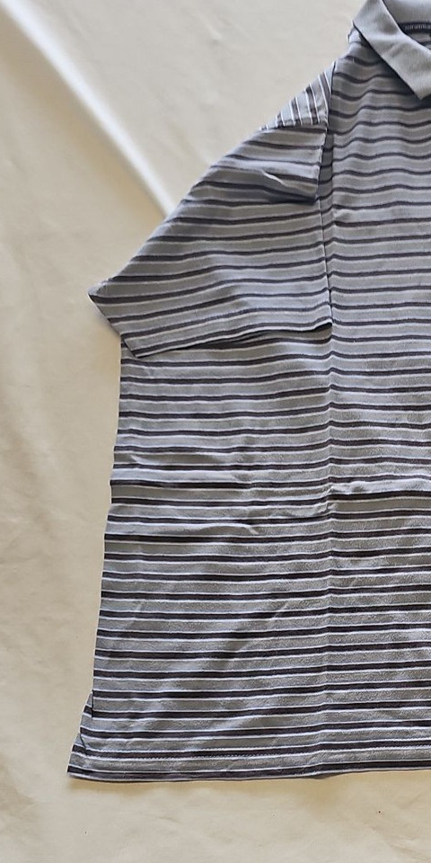 Colin Montgomerie Striped Golf Polo Shirt XL U842 - Image 6