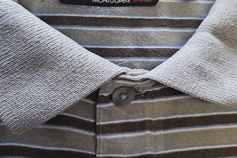 Colin Montgomerie Striped Golf Polo Shirt XL U842 - Image 9
