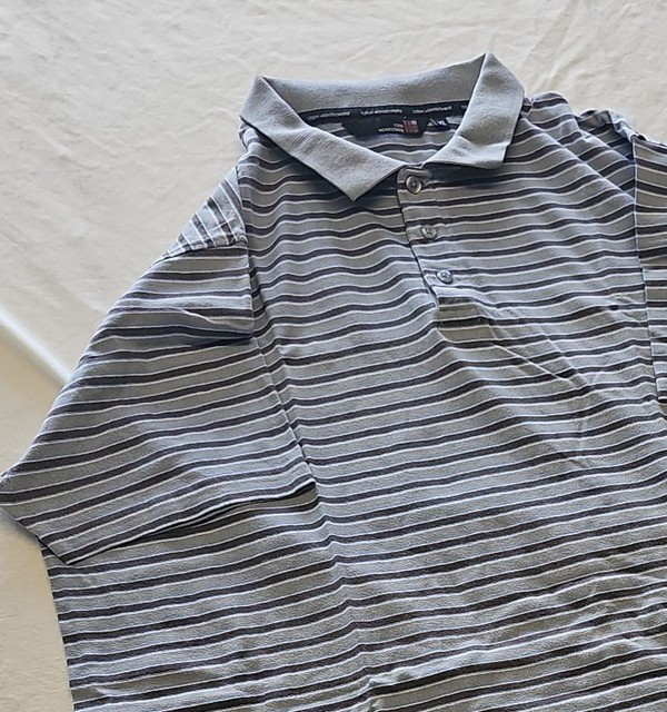 Colin Montgomerie Striped Golf Polo Shirt XL U842 - Image 10