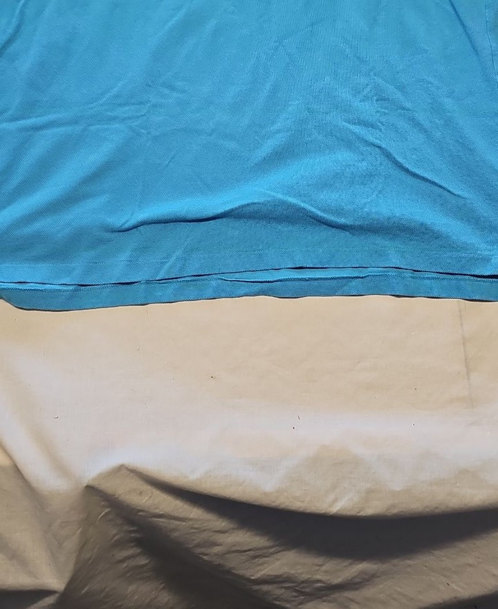 Polo Ralph Lauren Classic Fit Cotton Polo Shirt in Cyan Blue - Size XXL V861 - Image 8