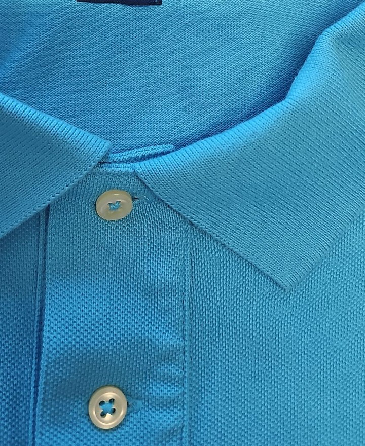 Polo Ralph Lauren Classic Fit Cotton Polo Shirt in Cyan Blue - Size XXL V861 - Image 10