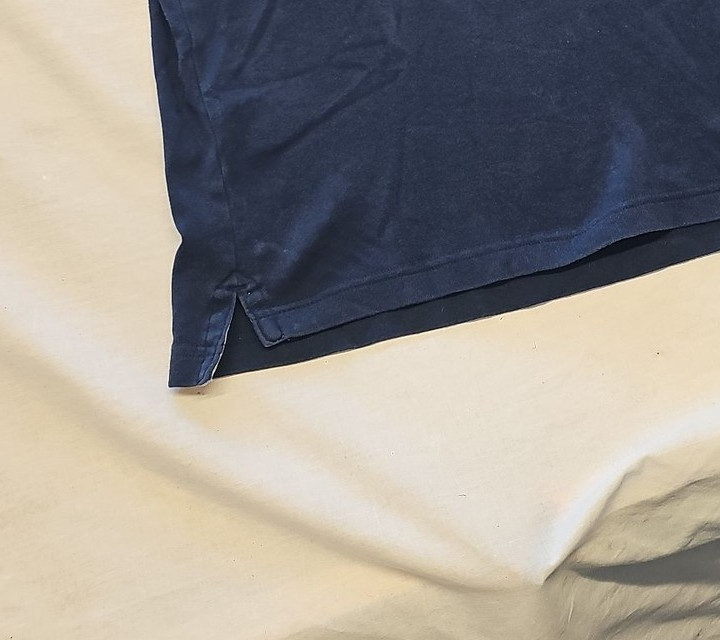 Tommy Hilfiger Classic Fit Navy Blue Polo Shirt XL V863 - Image 10