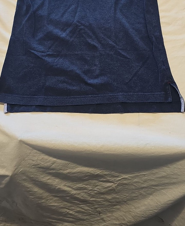 Tommy Hilfiger Men's Classic Fit Pique Polo Shirt Navy Blue Small Y879 - Image 9