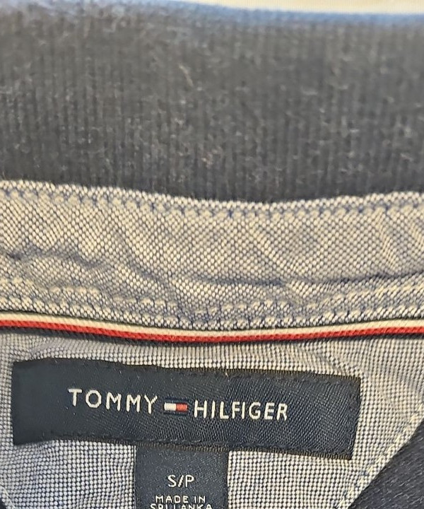 Tommy Hilfiger Men's Classic Fit Pique Polo Shirt Navy Blue Small Y879 - Image 10