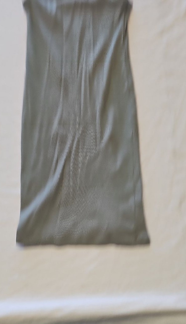 New Look 915 Girls Khaki Green Ribbed Midi Dress Age 10-11 BB927 - Image 6