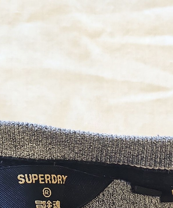 Superdry Wall of Death Skull Graphic T-Shirt Grey Marl AA922 - Image 9