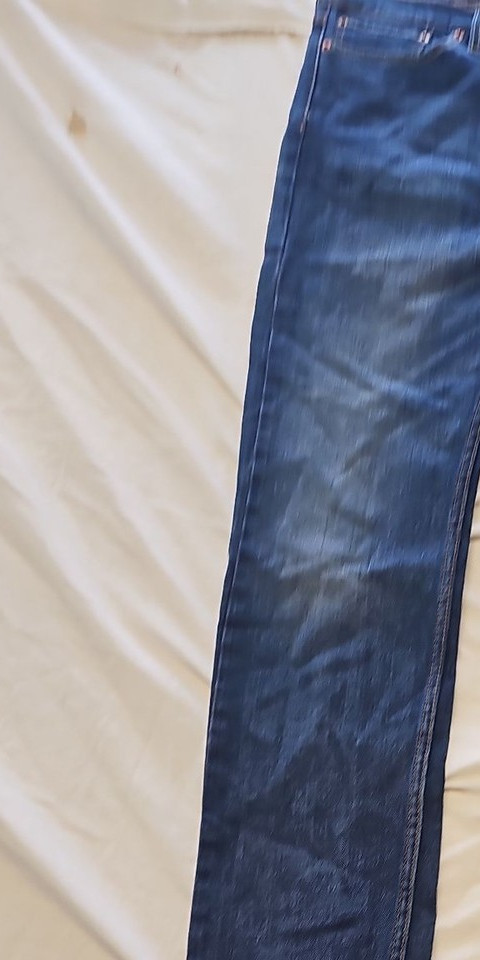 Levi's 510 Skinny Fit Jeans W32 L34 Dark Wash Denim w32 l34 EE981 - Image 8