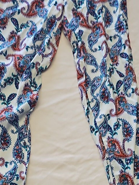 Primark Women's Paisley Print Lightweight Joggers - UK 6 DD971 - Image 5