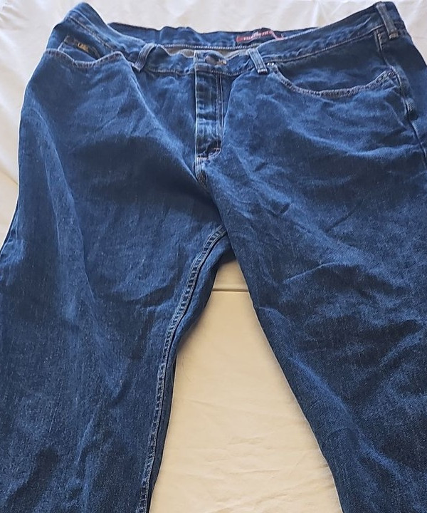 Lee Relaxed Fit Straight Leg Men's Denim Jeans w42 l32 DD965 - Image 6