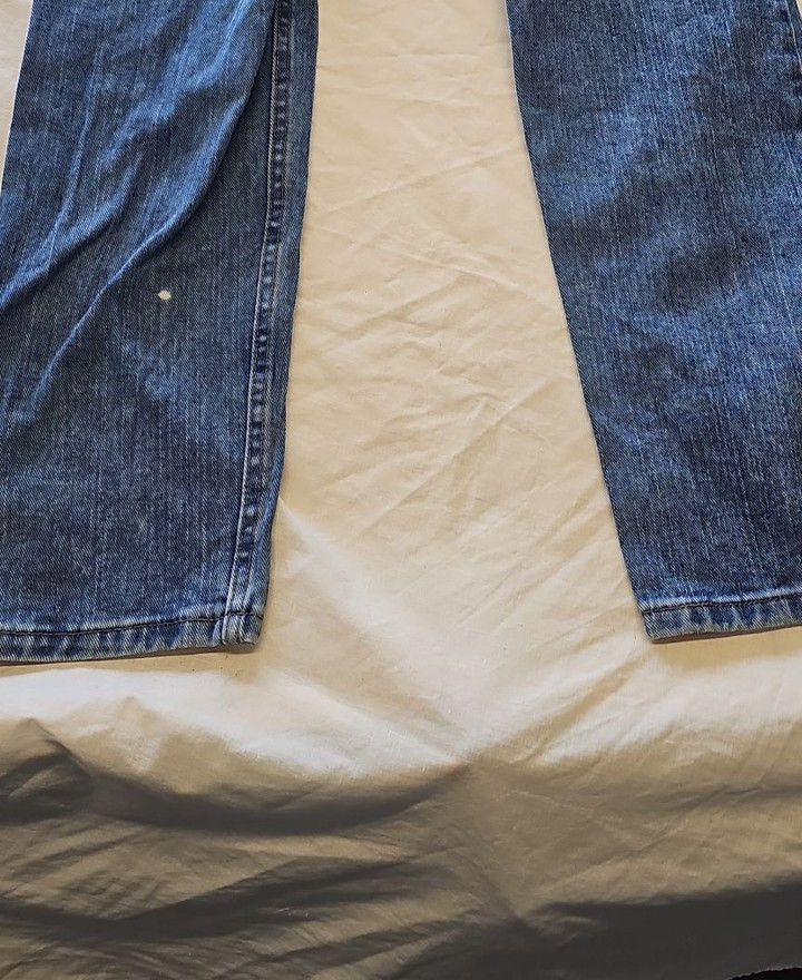 Lee Regular Fit Mid-Wash Blue Denim Jeans w32 l29 DD966 - Image 12