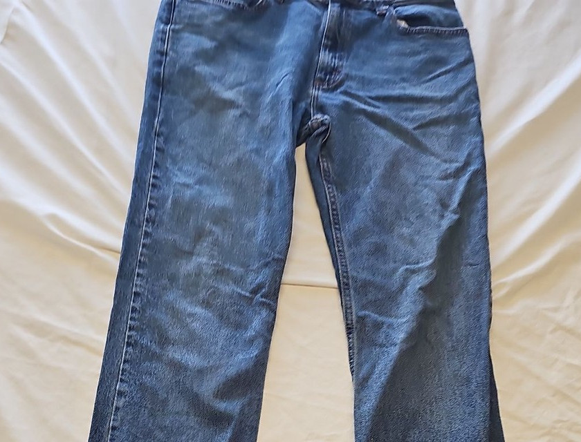 Lee Regular Fit Men's Denim Jeans in Medium Wash 32 34 DD967 - Image 8