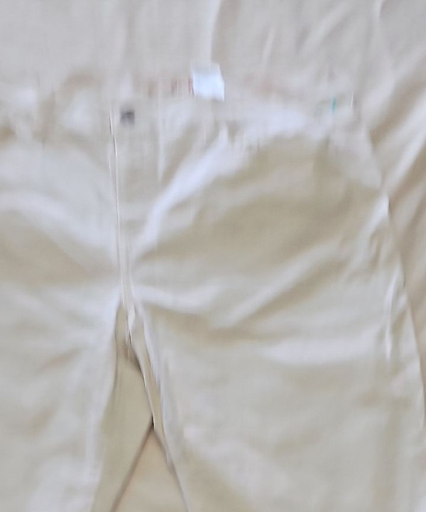 Levi's 515 White Denim Shorts Size 14 Womens 14 DD961 - Image 6