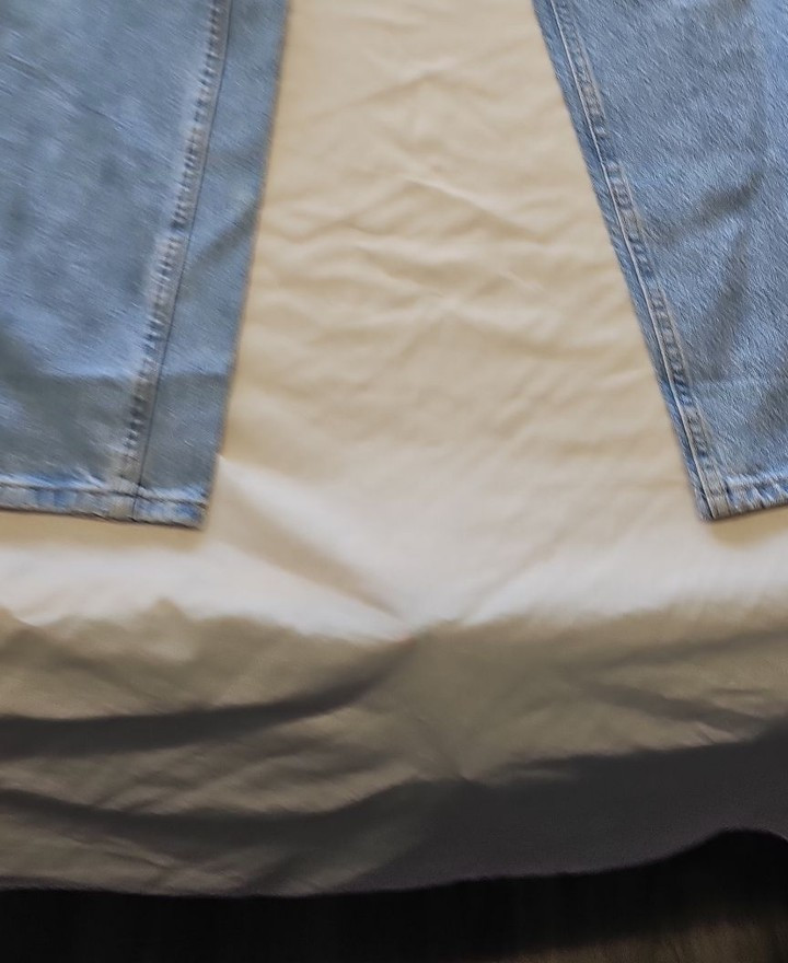 Vintage Lee Light Wash Straight Leg Jeans w32 l32 DD962 - Image 8