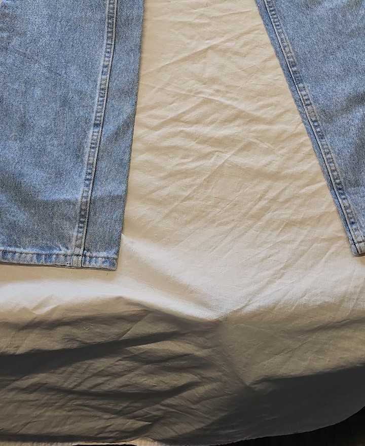 Vintage Lee Light Wash Straight Leg Jeans w32 l32 DD962 - Image 12
